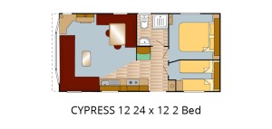 CYPRESS 12 24x12 2 Bed