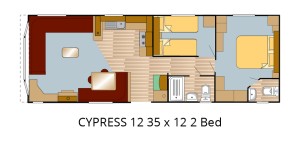 CYPRESS 12 35x12 2 Bed